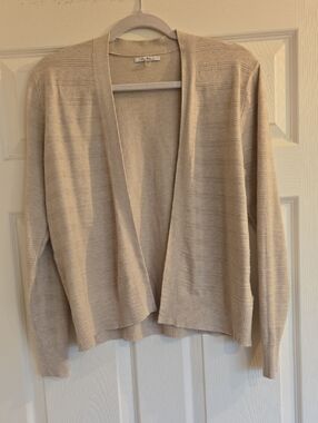 Soft oatmeal cardigan